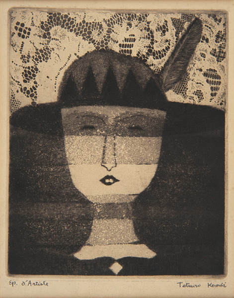Komai Tetsuro (1920-1976), ‘Portrait of Mrs.R’, 1950, ©Yoshiko Komai 2017/JAA1700170