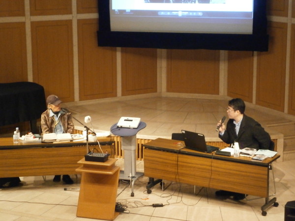 「東宝スタジオ展 映画=創造の現場」関連企画「映画講座―創造の現場を語る 2.映画監督」レクチャーの様子