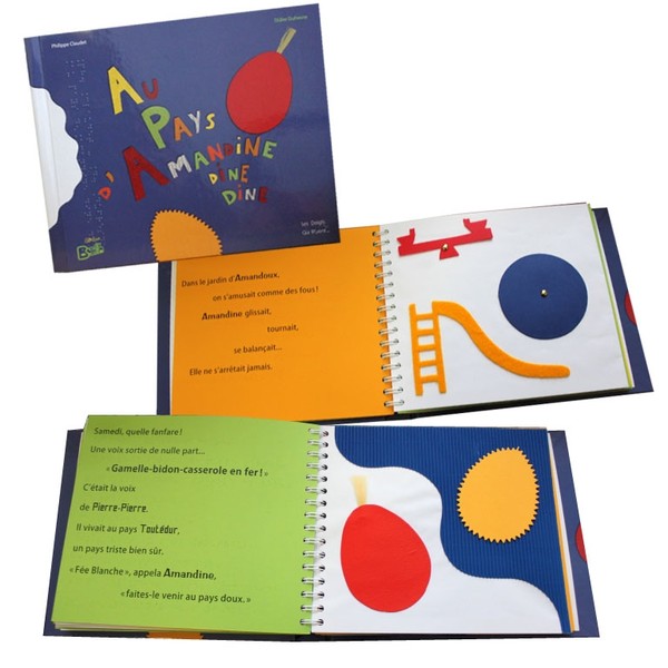 レ・ドワ・キ・レーヴ(夢見る指先)制作の絵本