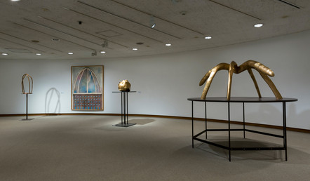 小コーナー展示「追悼―舟越直木」 撮影:上野則宏