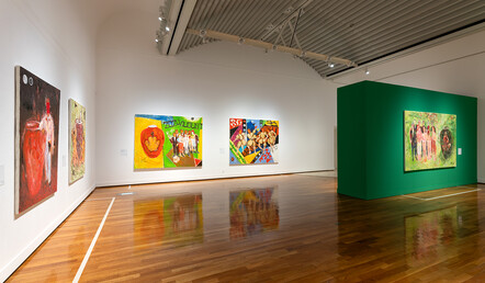 「横尾忠則　連画の河」展示風景　撮影：今井智己