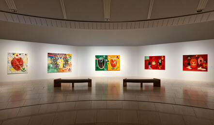 「横尾忠則　連画の河」展示風景　撮影：今井智己