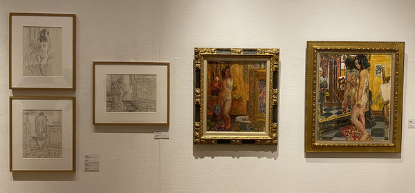 「宮本三郎　絵画、その制作とプロセス」展　展示の様子
