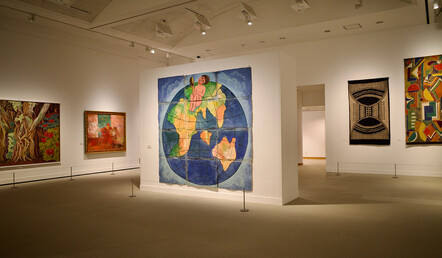 ミュージアム コレクションⅠ「世田谷でインド」展示風景　撮影：岡村陽織