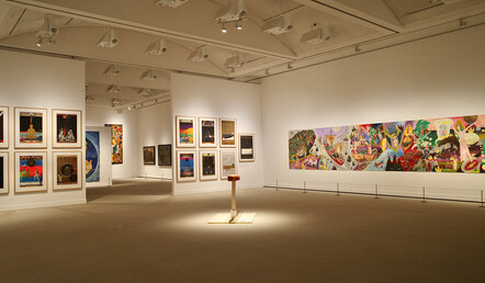 ミュージアム コレクションⅠ「世田谷でインド」展示風景　撮影：岡村陽織