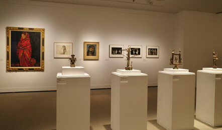 ミュージアム コレクションⅠ「世田谷でインド」展示風景　撮影：岡村陽織