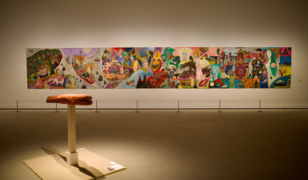 ミュージアム コレクションⅠ「世田谷でインド」展示風景　撮影：岡村陽織