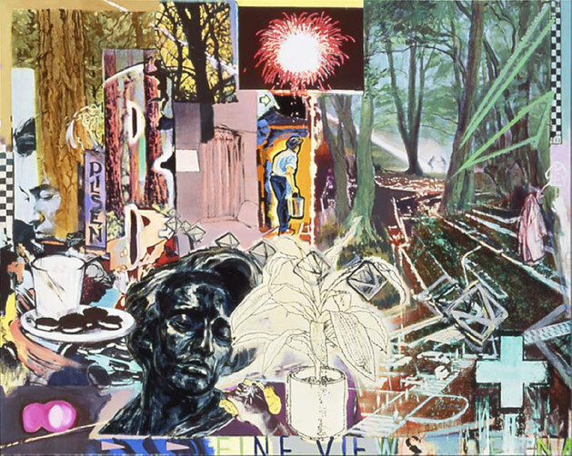 福田美蘭《FINE VIEWS》1988年