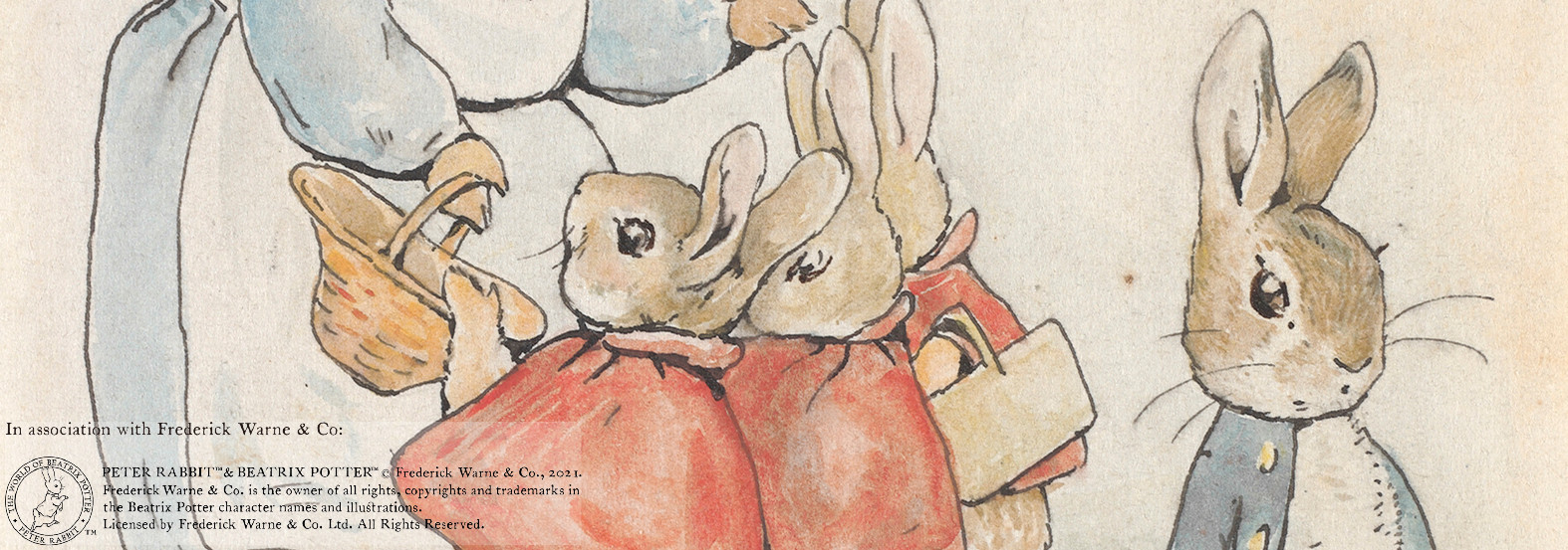 Beatrix Potter, Illustration from The Tale of Peter Rabbit, 1902 (Frederick Warne Archive © Frederick Warne &amp; Co. Ltd, 2017)