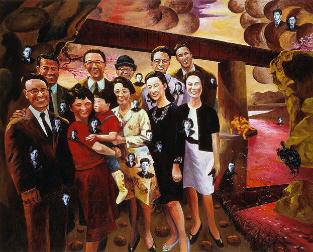 横尾忠則《記憶の鎮魂歌》1994年　横尾忠則現代美術館蔵